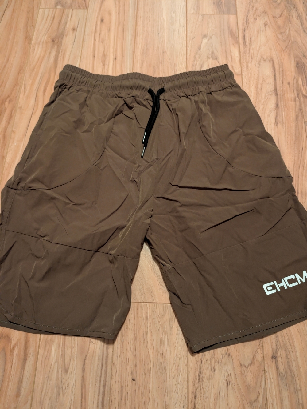 NWT Doctor Muscle Men’s Athletic Gym Shorts XXL Brown CHCM